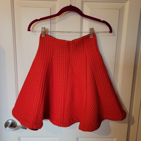 Maje Jamila Waffle Knit Skirt - Picture 4 of 6